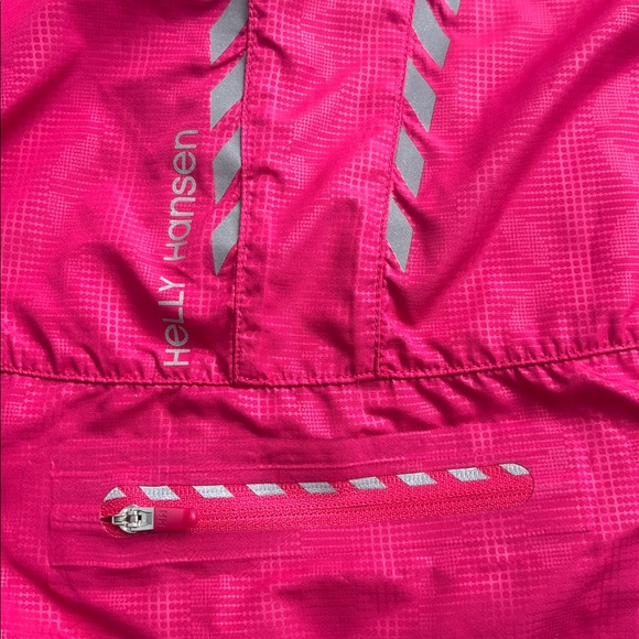 Helly Hansen | Fuchsia Pink Windfoil 2 in 1 Windbreaker Jacket Vest Size Small - Picture 12 of 14